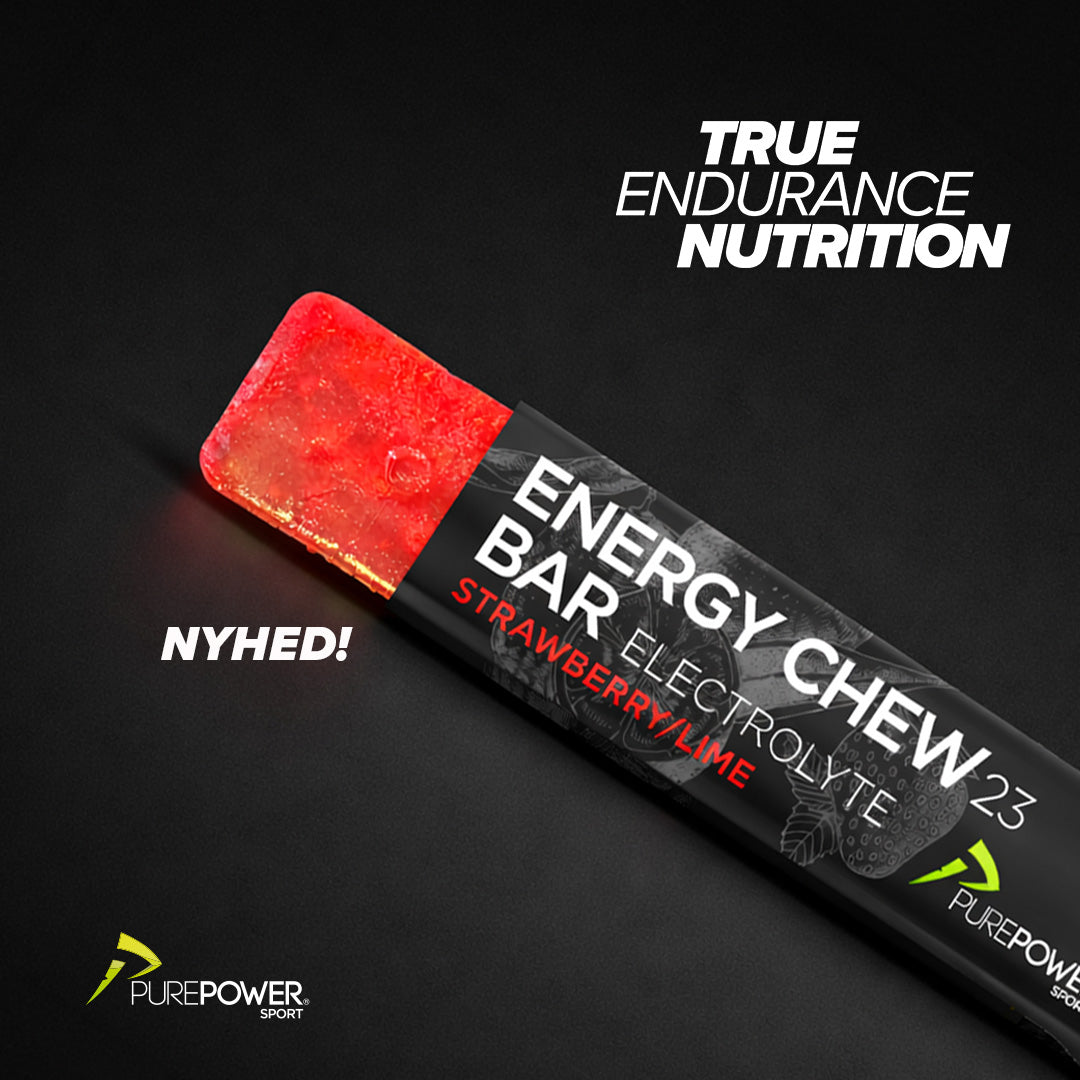 Energy Chew Bar Elektrolyt Jordgubb/Lime 30 g