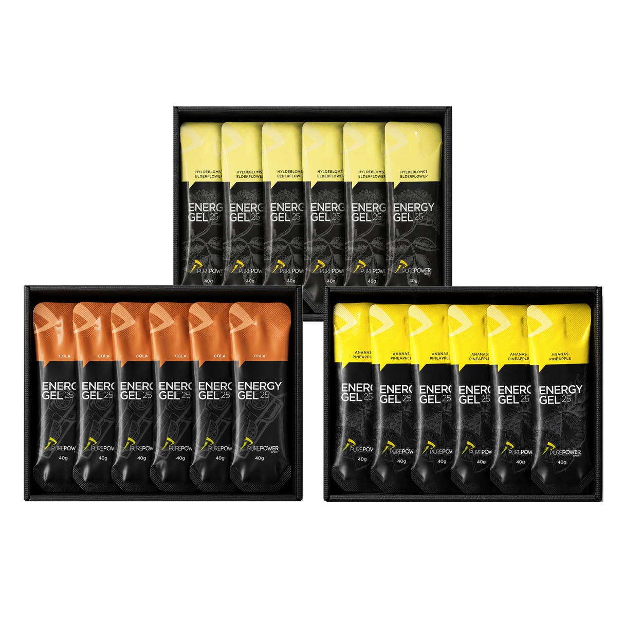 Energy Gels mix 3