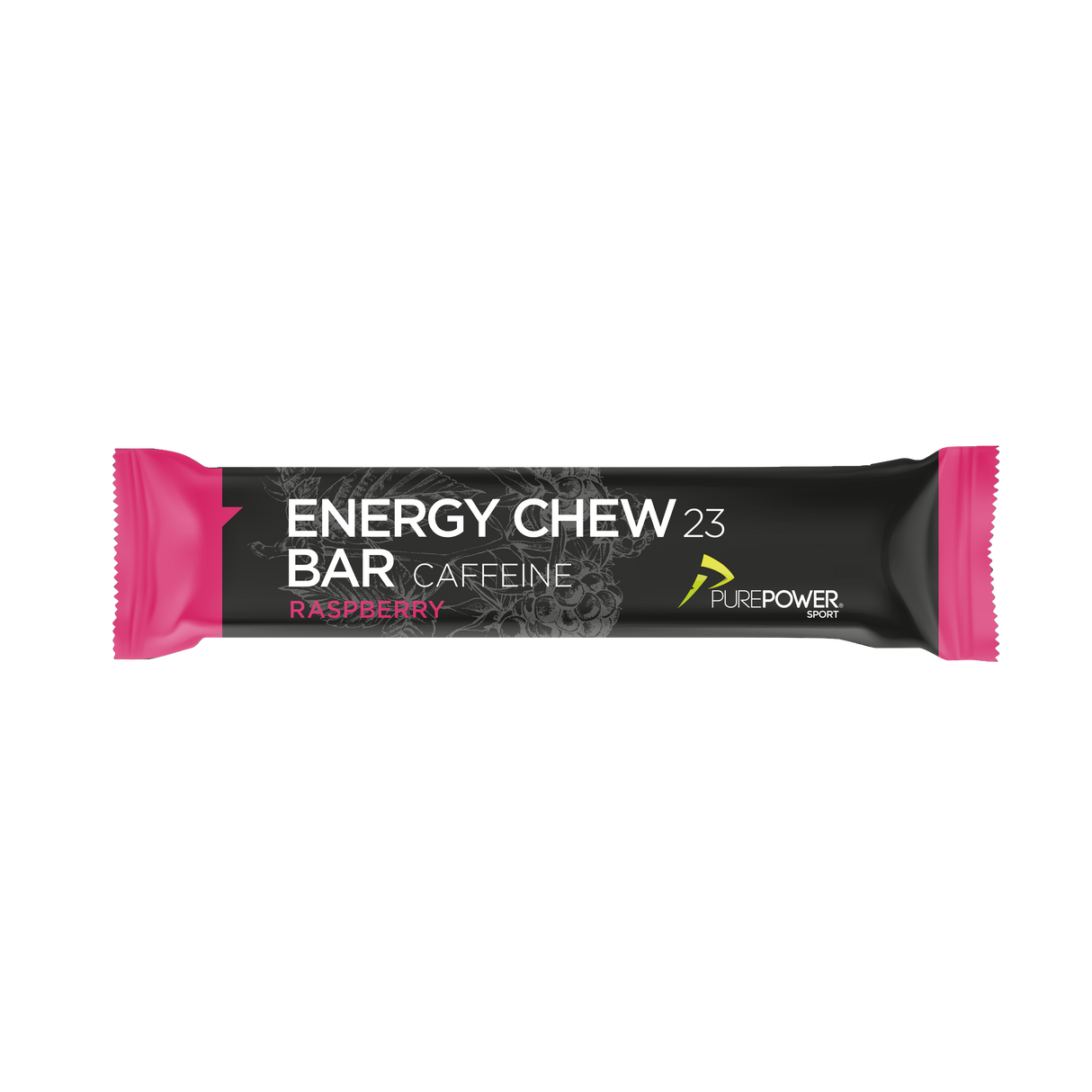 Energy Chew Bar Koffein Hallon 30 g