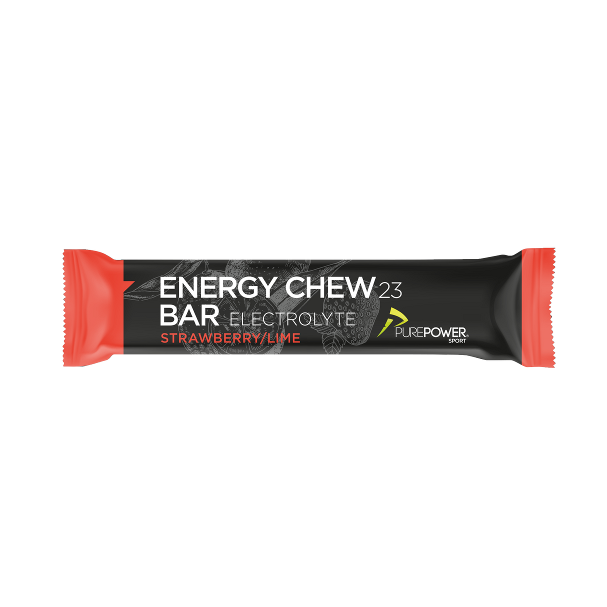 Energy Chew Bar Elektrolyt Jordgubb/Lime 30 g