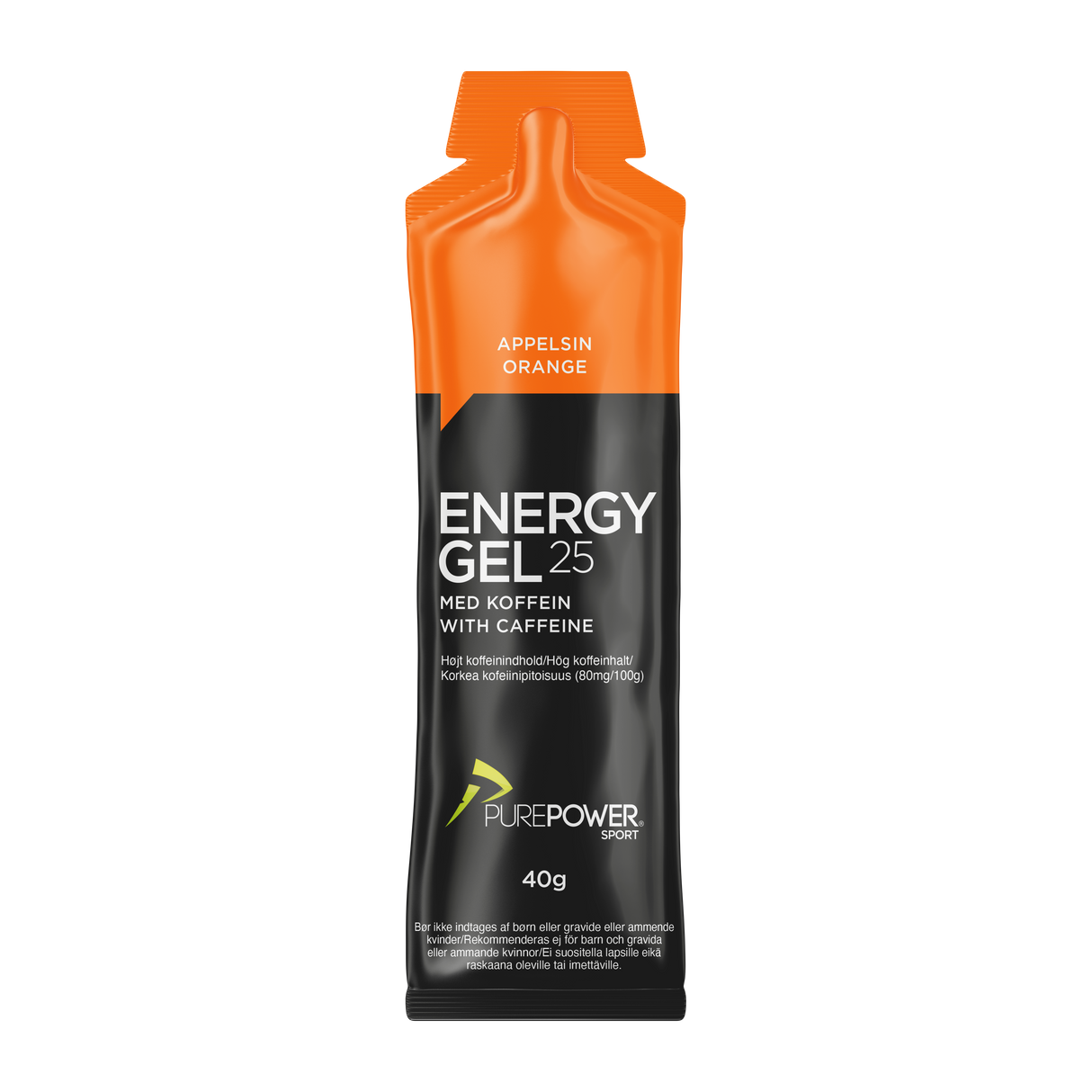 Energy Gel Koffein Apelsin 40 g