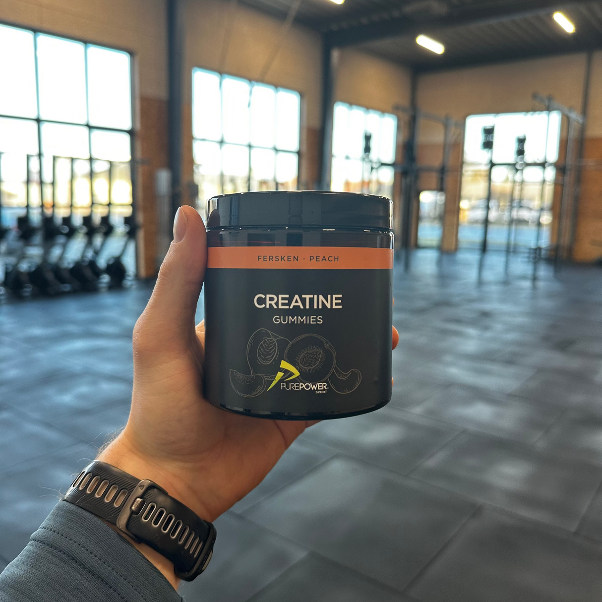 Creatine Gummies Persika 60 stk.