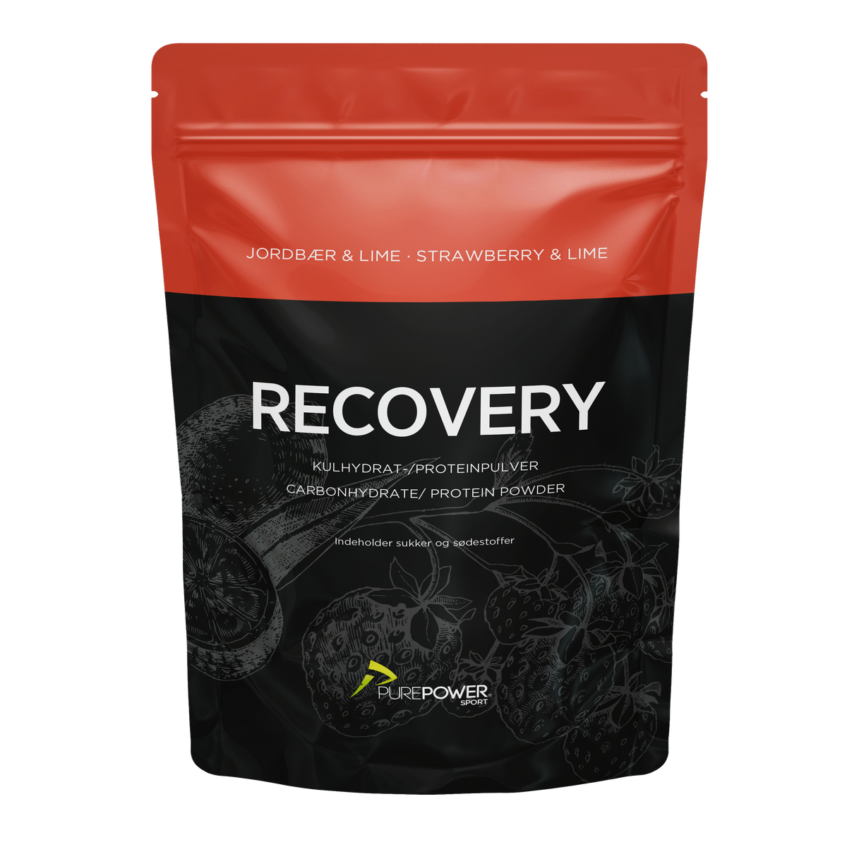 Recovery Jordgubb/Lime 1 kg