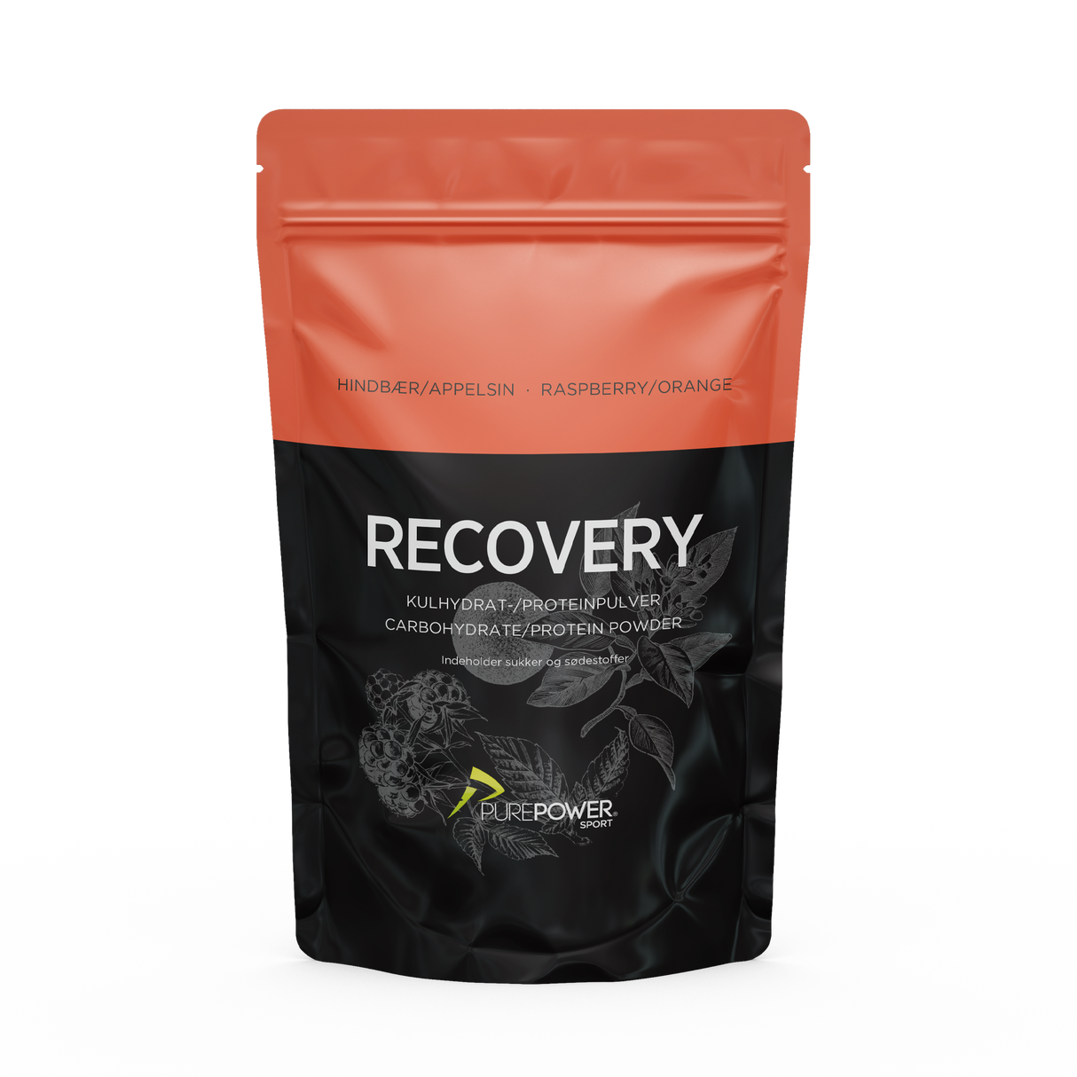 Recovery Hallon/Apelsin 400 g