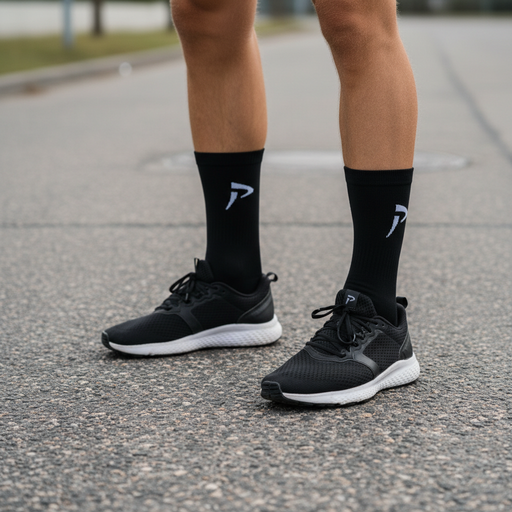 PurePower Sportstrumpor Svart
