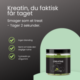 Creatine Gummies Sour Apple 60 stk.