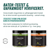 Creatine Gummies Sour Apple 60 stk.