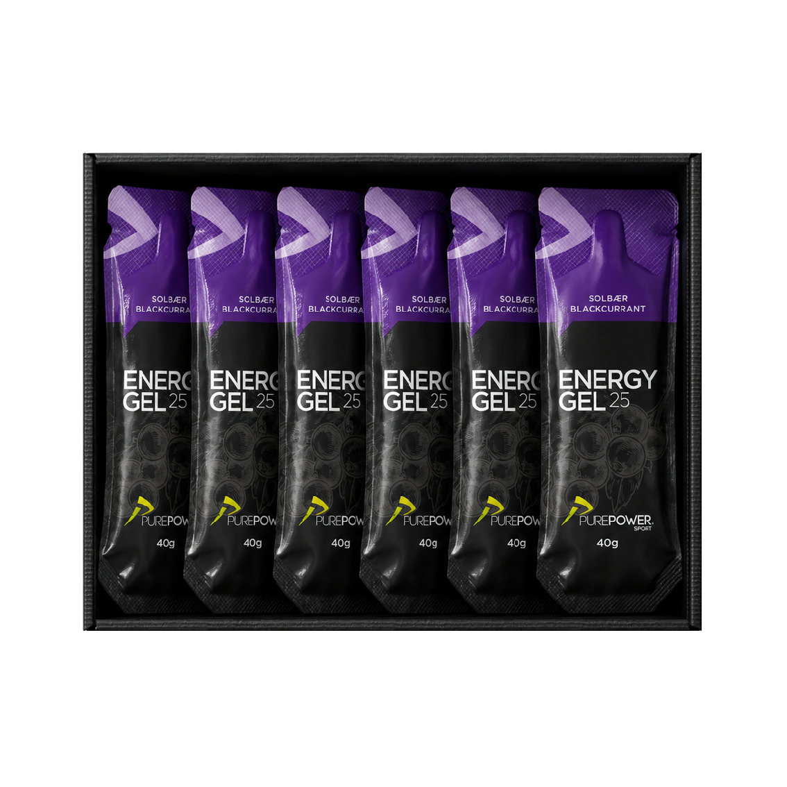 Energy Gel Svartvinbär 12 x 40 g