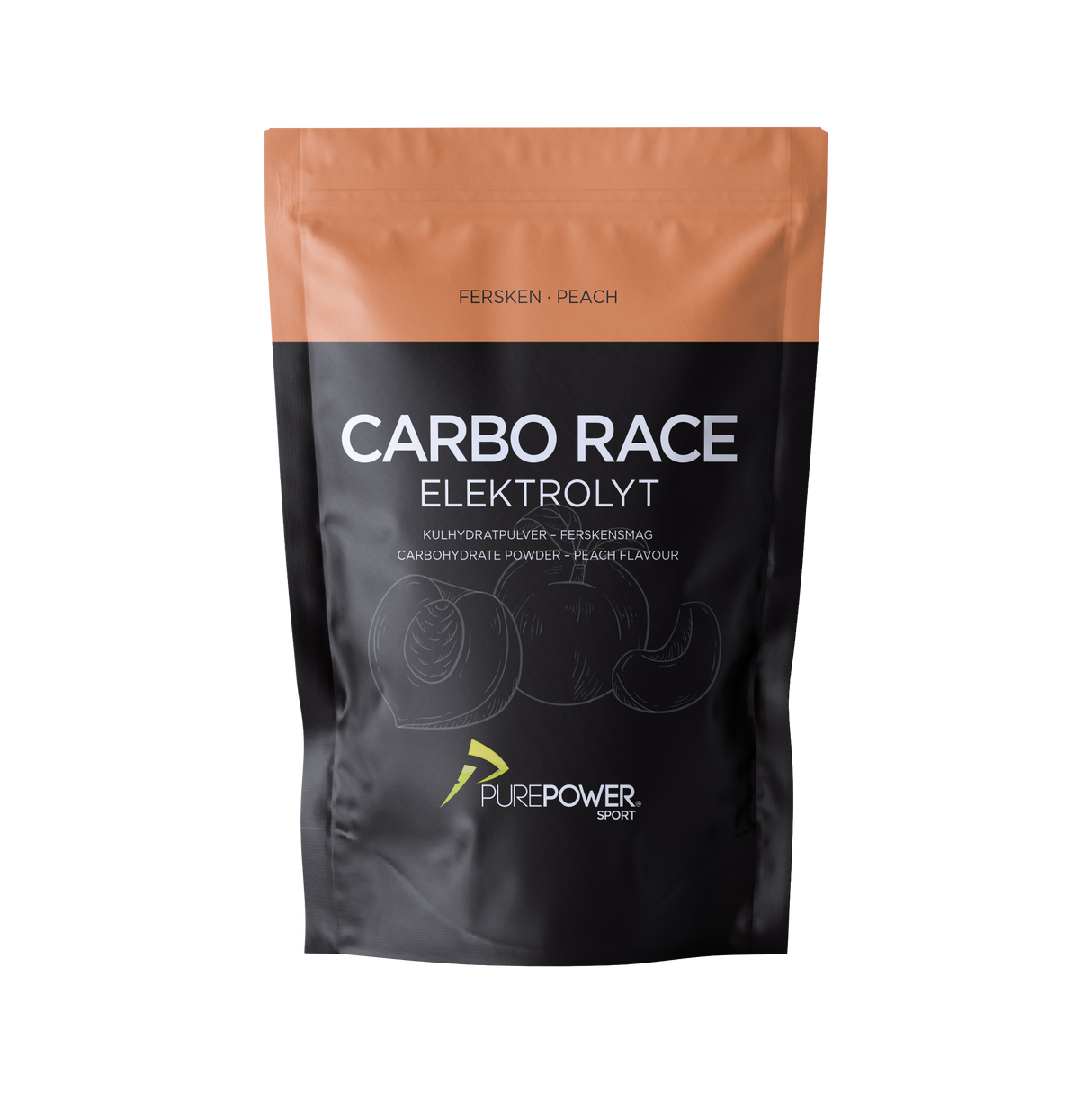 Carbo Race Elektrolyter Persika 1 kg