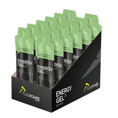 Energy Gel Citrus-/Grönt Te 12 x 40 g