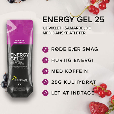 Energy Gel Koffein Röda bär 40 g