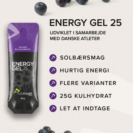 Energy Gel Svartvinbär 12 x 40 g