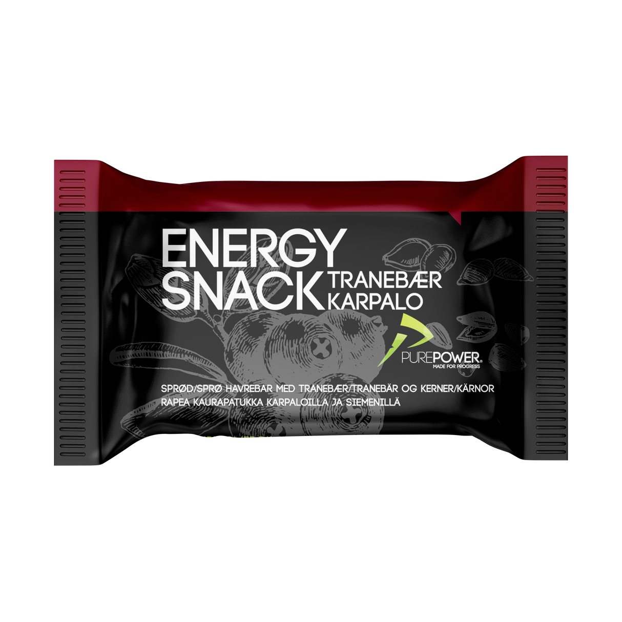 Energy Snack Tranbär 60 g