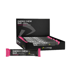 Energy Chew Bar Koffein Hallon 30 g