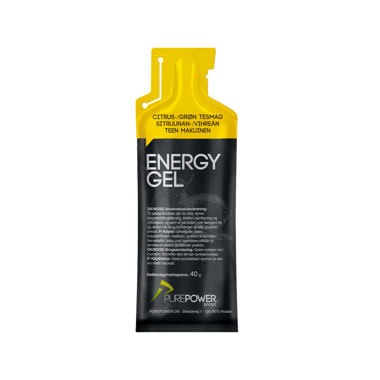 Energy Gel Citrus/Grönt Te 40 g