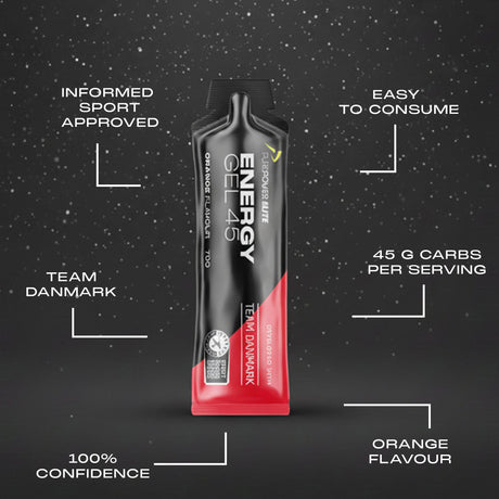 Elite Energy Gel 45 Apelsin