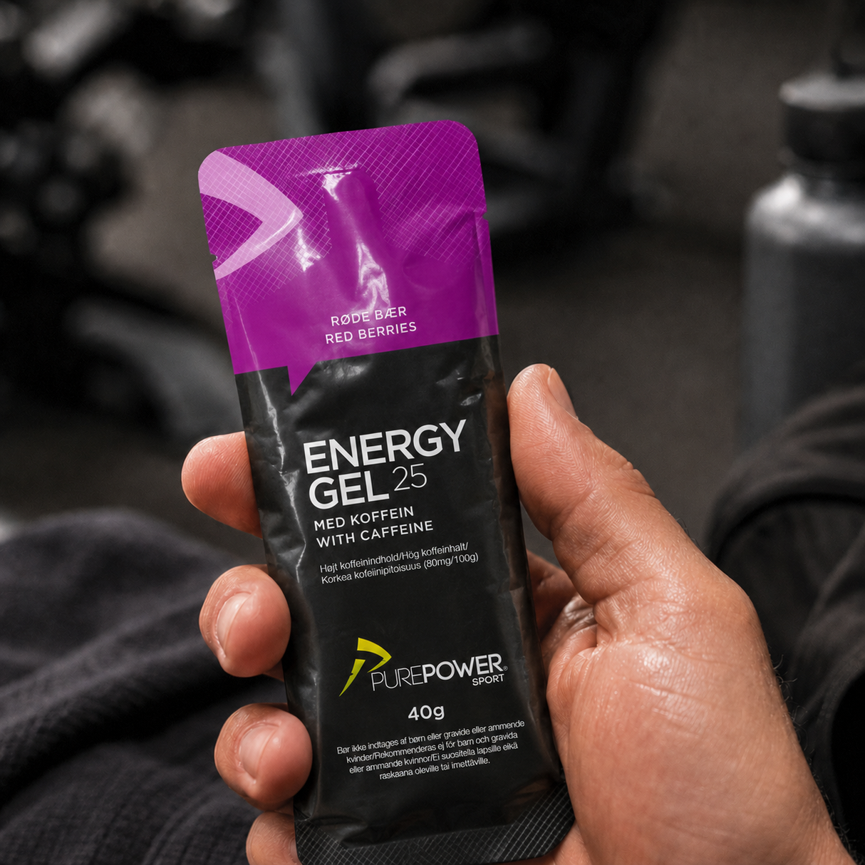 Energy Gel Koffein Röda bär 40 g