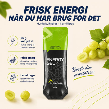 Energy Gel Grön Druva 40 g