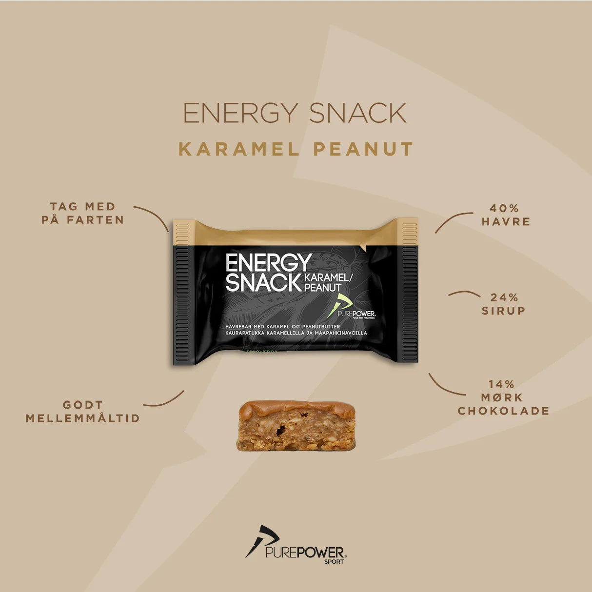 Energy Snack Karamell 60 g