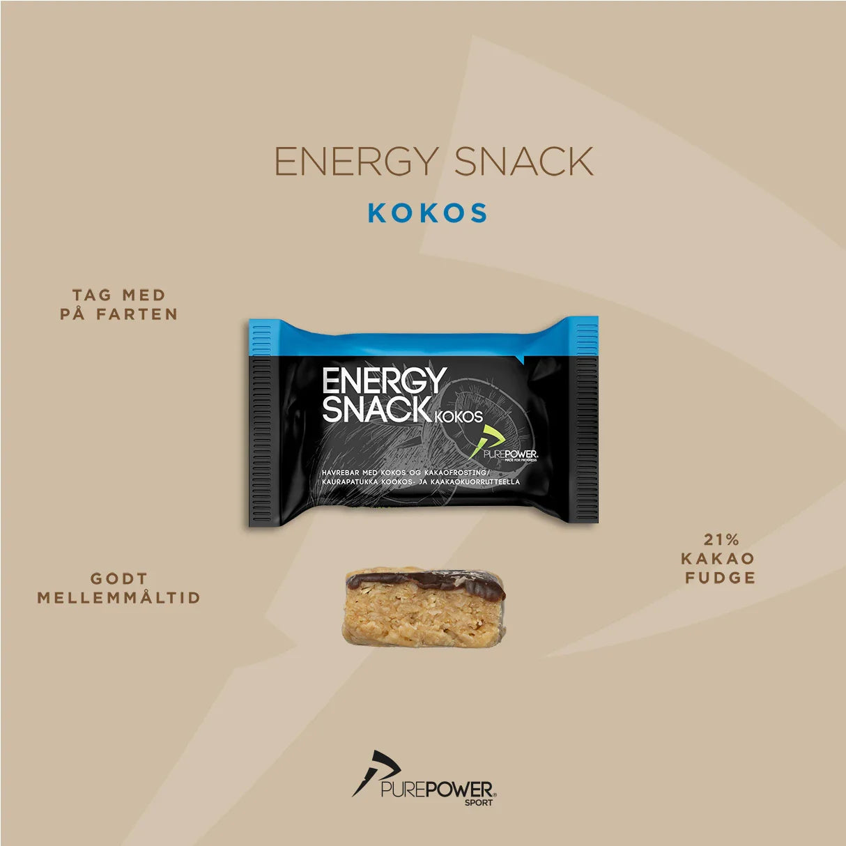 Energy Snack Kokos 12 x 60 g