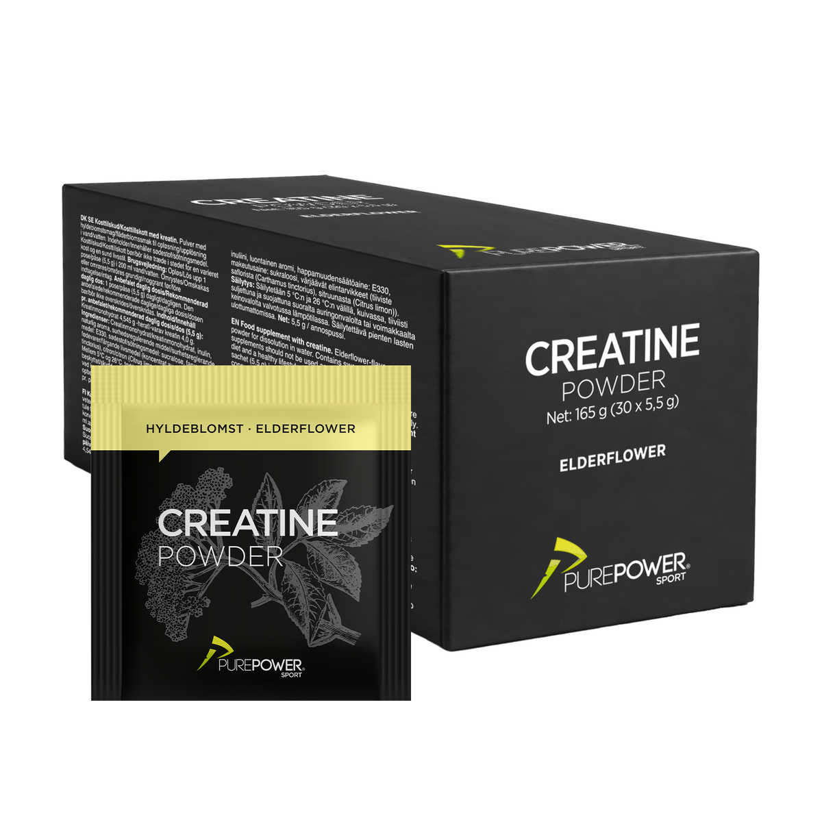 Creatine Sticks Fläderblom 30 x 4 g