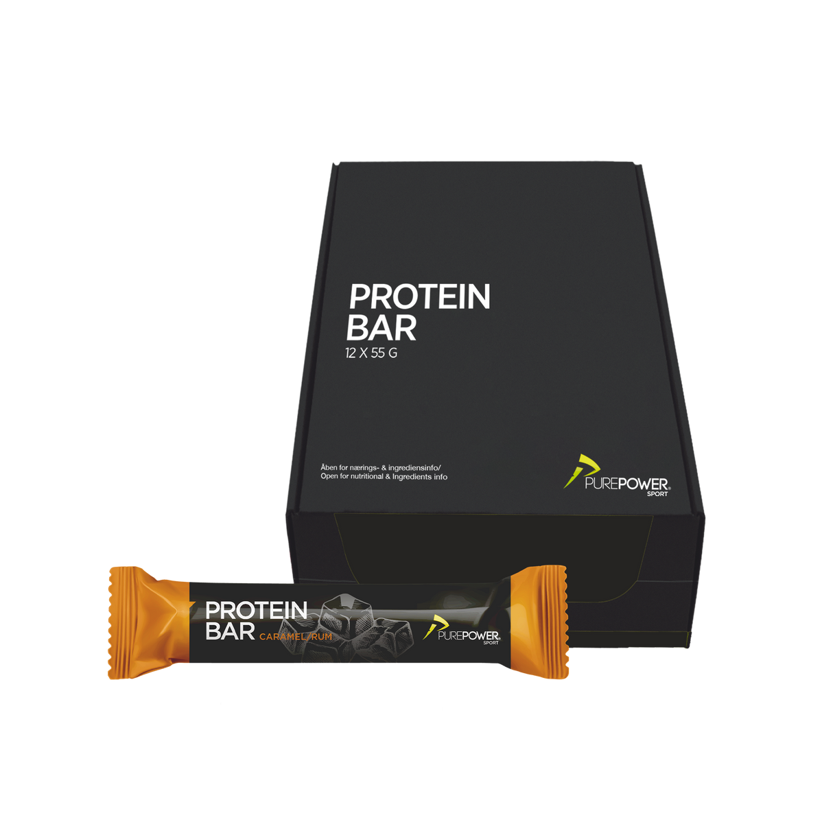 Protein Bar Karamell Rom 12 x 55 g