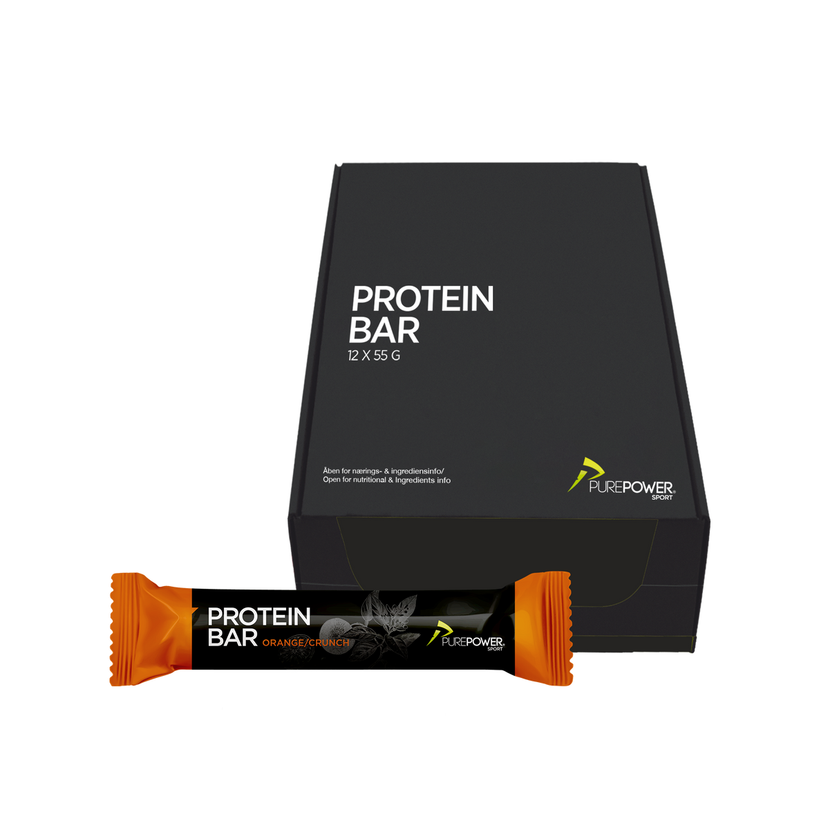 Protein Bar Orange Crunch 12 x 55 g