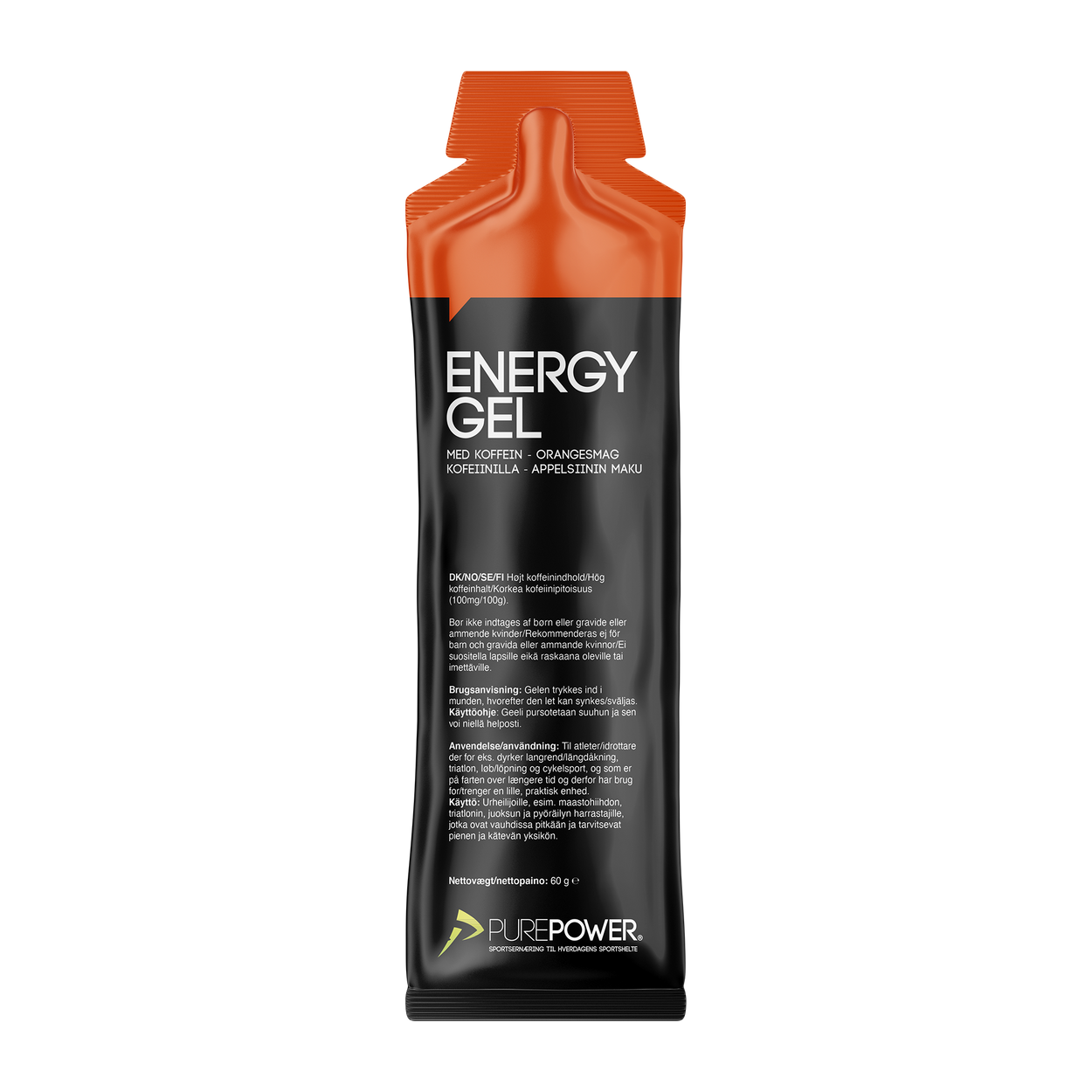 Energy Gel Koffein Apelsin 60 g