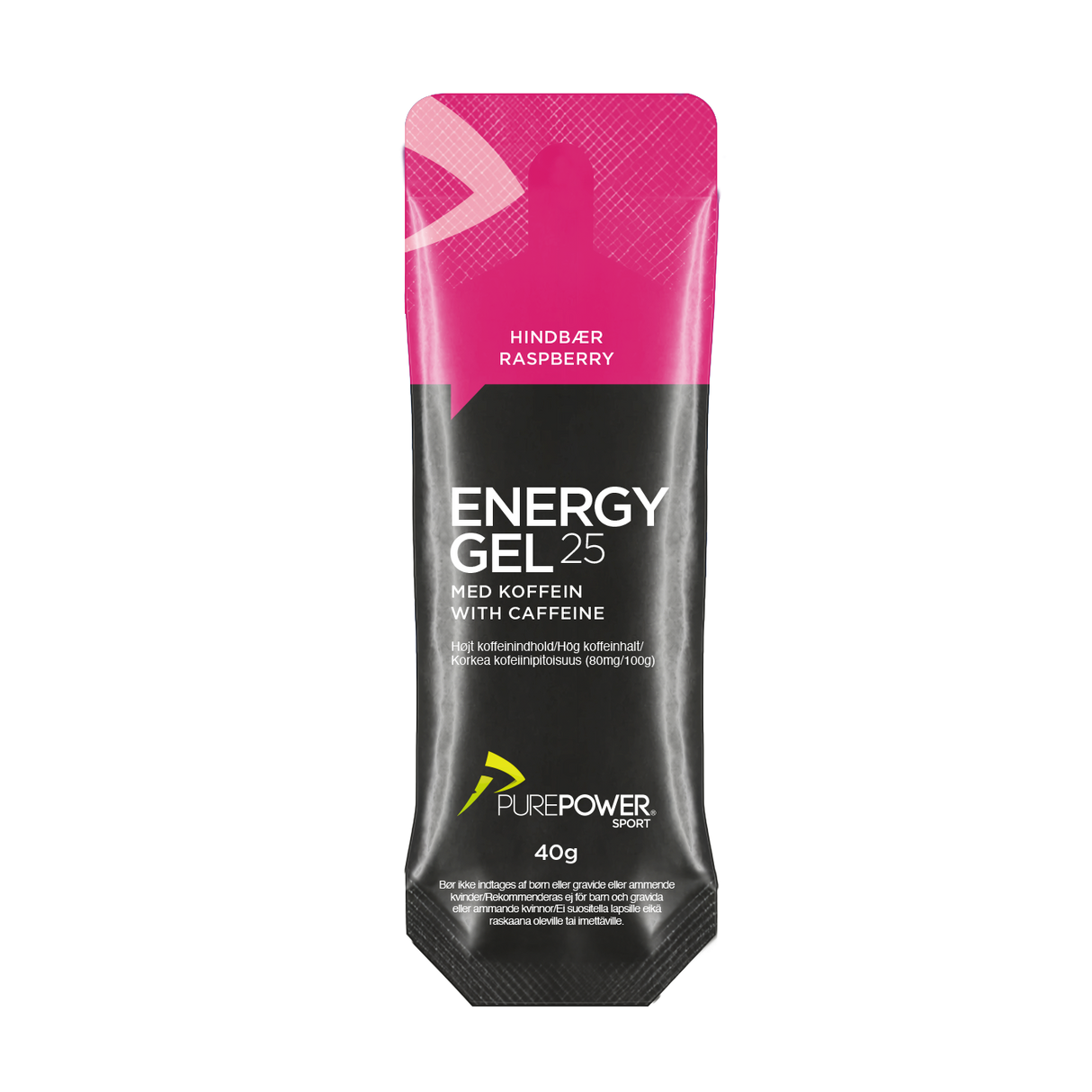 Energy Gel Koffein Hallon 40 g
