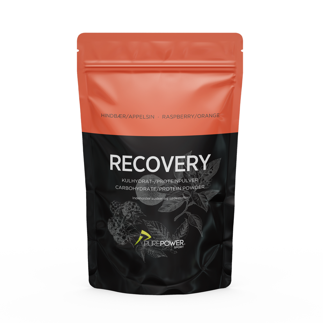 Recovery Hallon/Apelsin 400 g