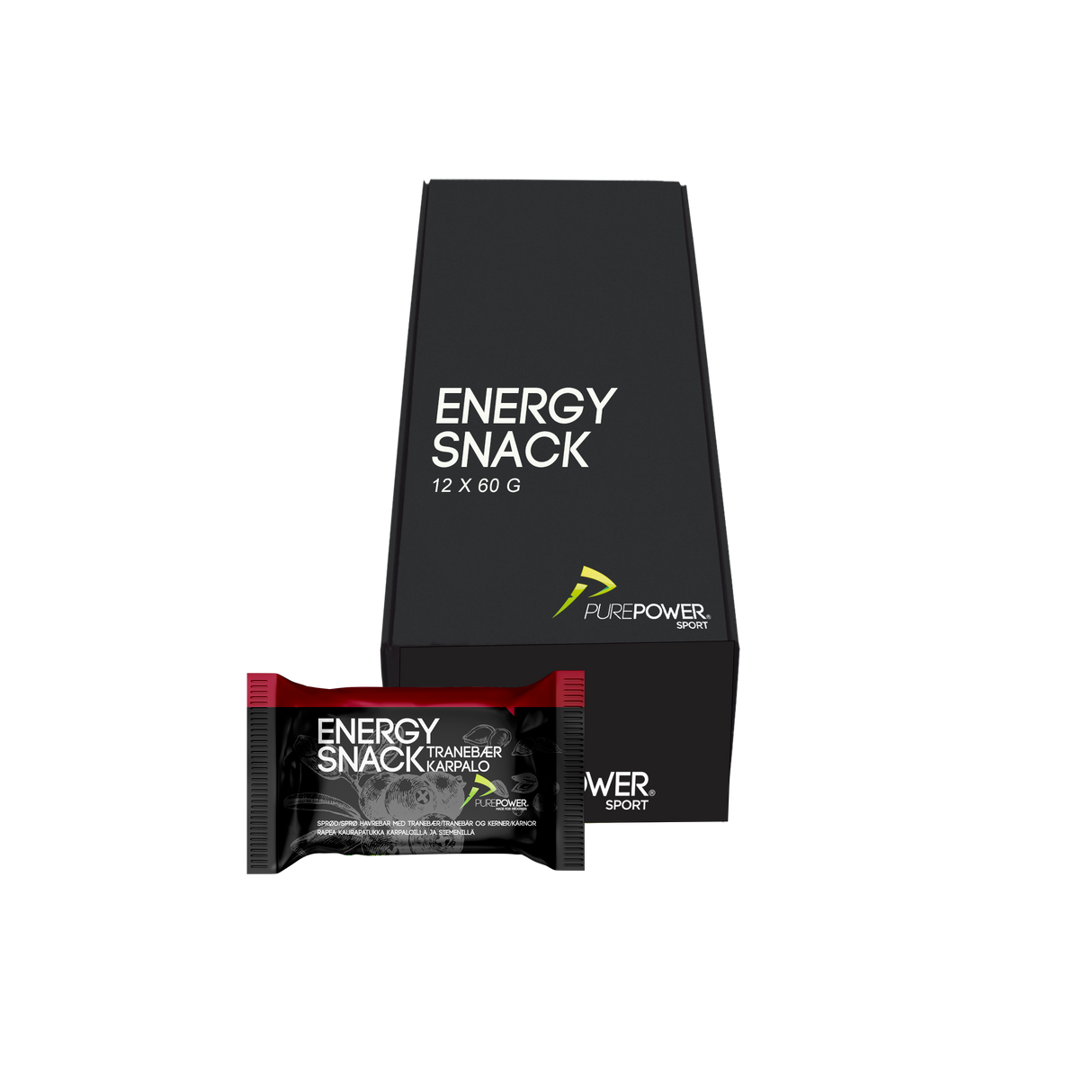 Energy Snack Cranberry 12 x 60 g