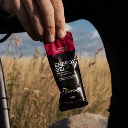 Energy Gel Koffein Hallon 40 g